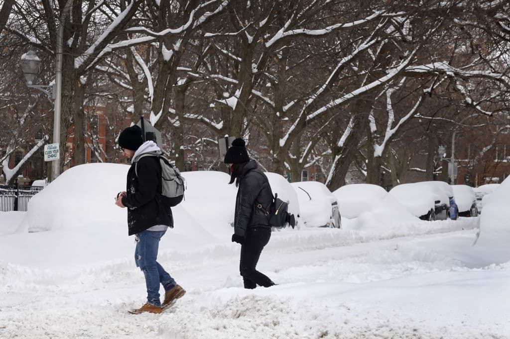 Nieve por 'efecto lago': ¿qué es y por qué podría ser peor este año en el norte de EEUU?
