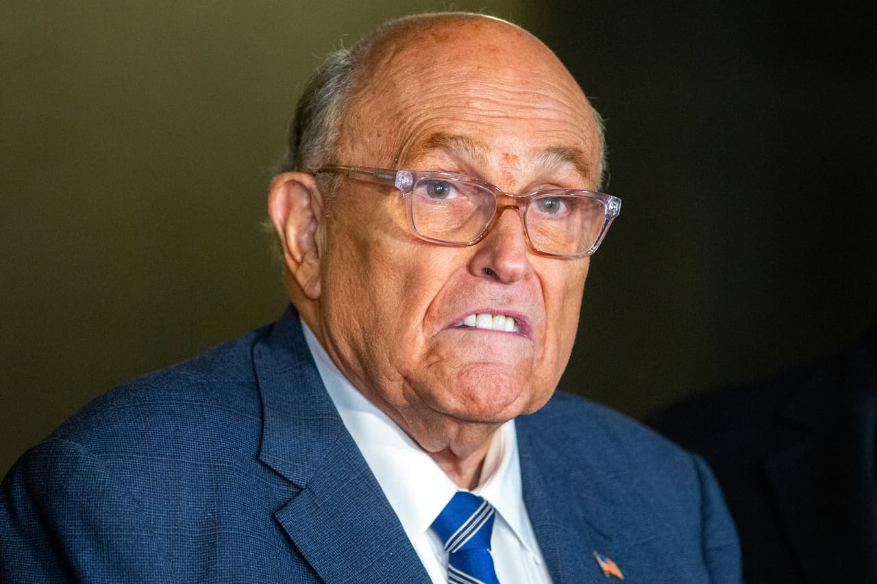 Hospitalizan a Rudy Giuliani; el exalcalde de Nueva York ha sido ingresado en estado crítico