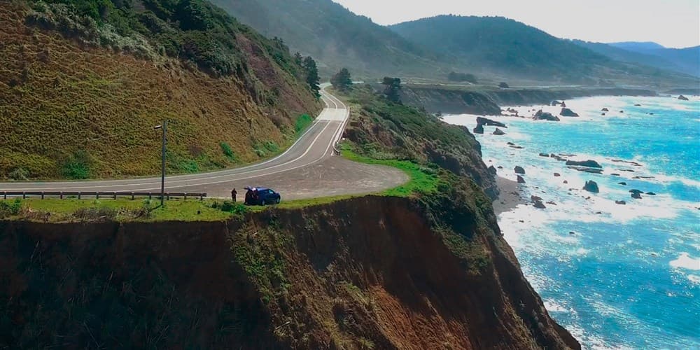 Un paseo familiar de 440 millas por carretera que terminó en el fondo de un acantilado en California