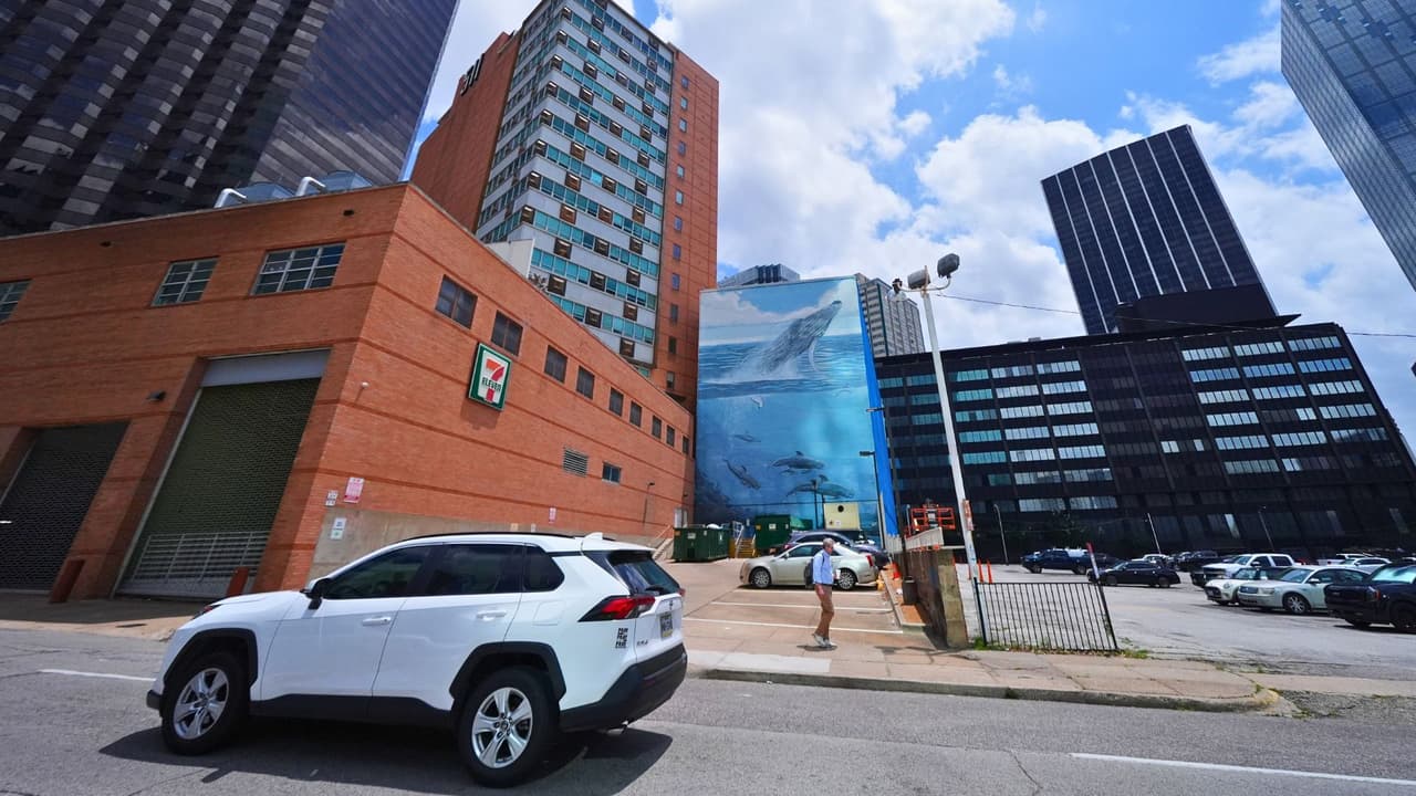 <h3 class="cms-H3-H3">El cambio del mural deja abierto un debate en Dallas </h3>El caso dejó una pregunta abierta en Dallas:
<b>qué debe pasar cuando una obra local queda en medio de los preparativos para un evento global.</b>
<br>Por ahora, el mural de ballenas
<b>ya no domina la pared de Akard Street. </b>
<br>En su lugar avanza
<b>una nueva imagen ligada al Mundial,</b> mientras la ciudad enfrenta un debate
<b>sobre memoria urbana, permisos y el valor del arte público.</b>