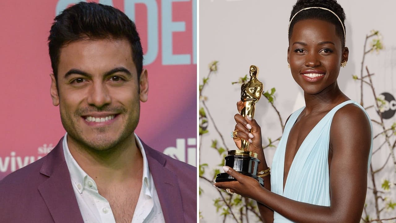 Carlos Rivera conquistó a Lupita Nyong'o: el cantante lo presumió en sus redes sociales