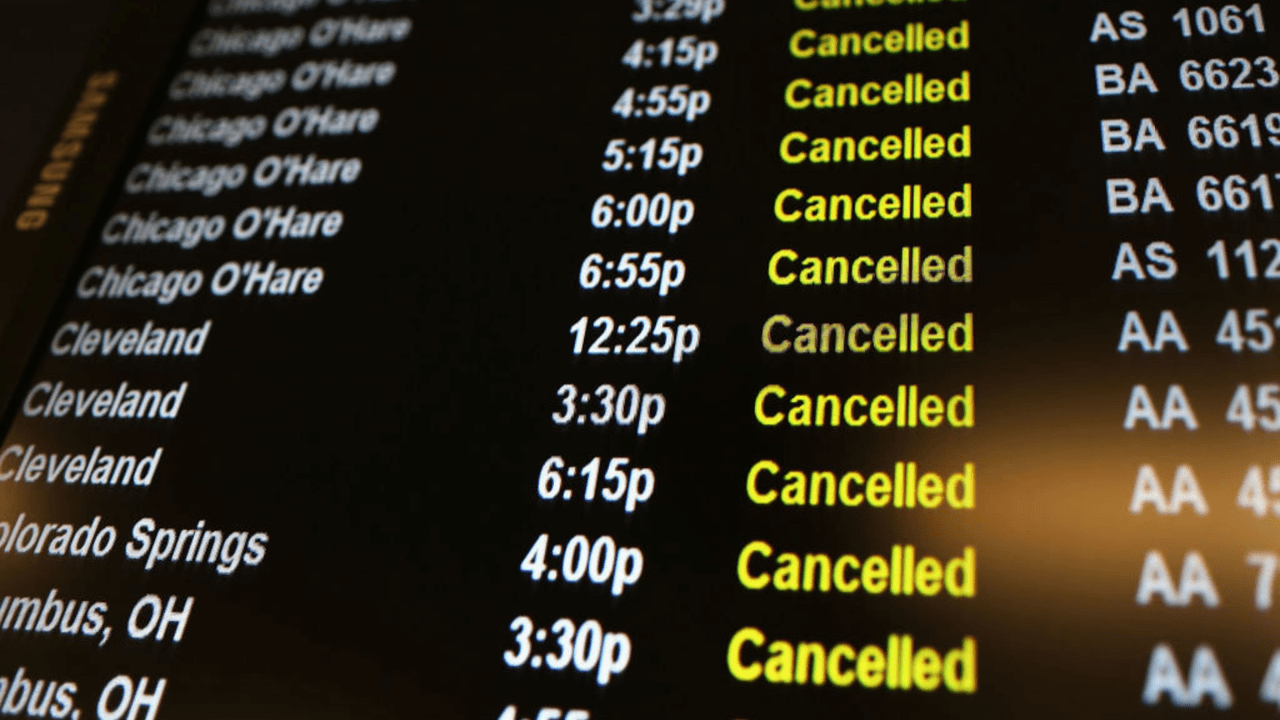 Tormenta causa la cancelación de cientos de vuelos en aeropuertos de Nueva York