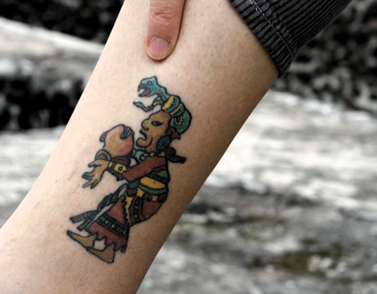 El simbolismo de los tatuajes aztecas