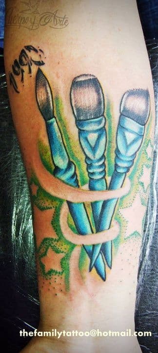 Pablo renace con sus coloridos tatuajes