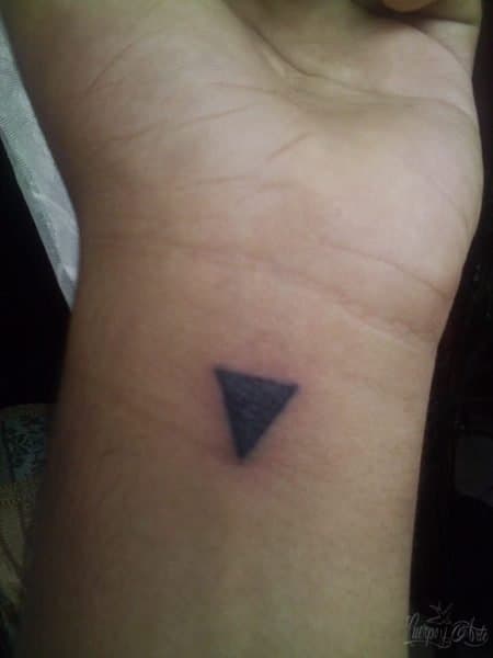 Tatuaje hipster: el triángulo enviado por Roberto
