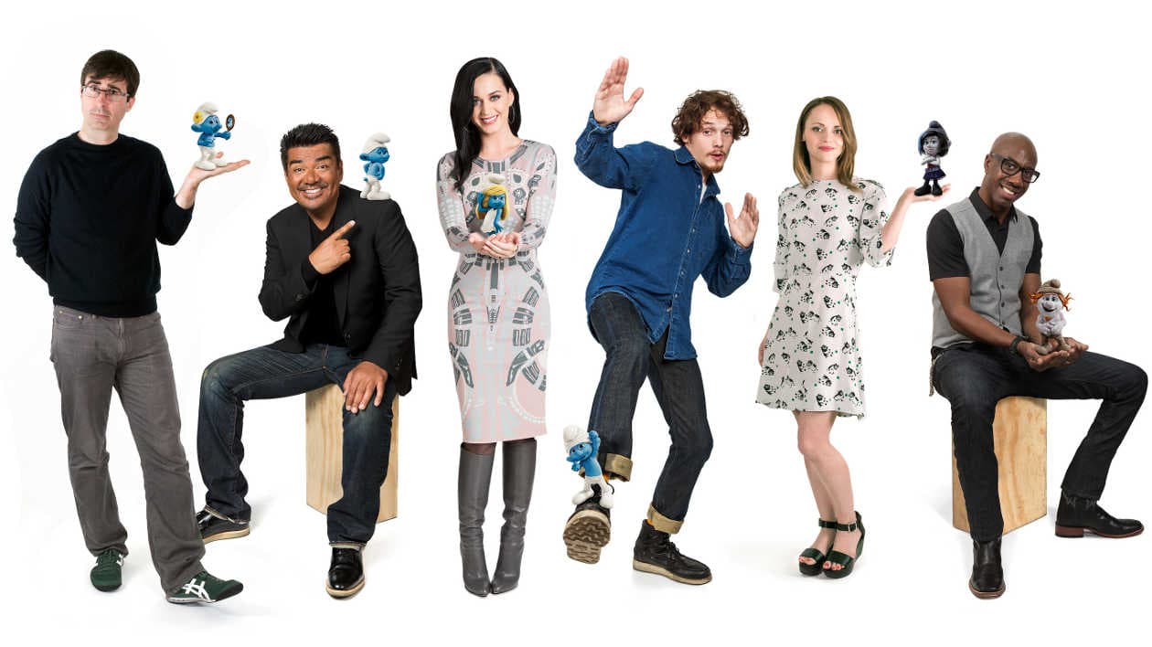 Las voces detrás de Los Pitufos 2