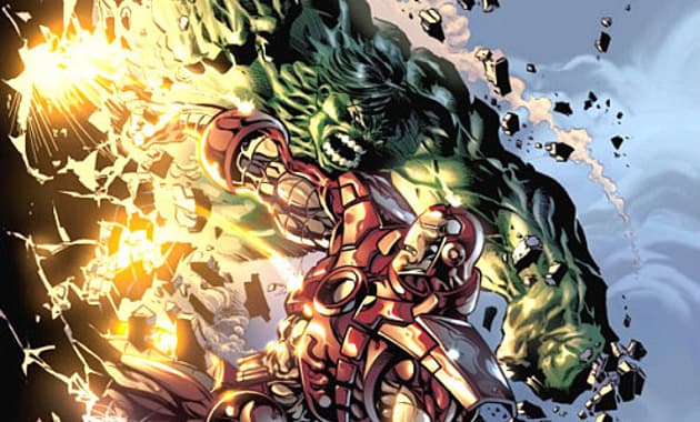 ¡Increíble pero real! La vez que Iron Man noqueó a Hulk