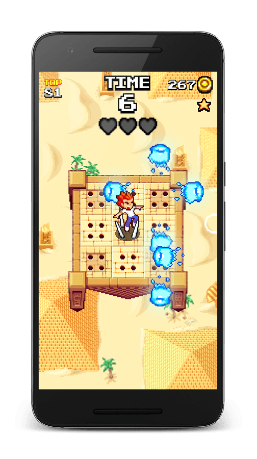 Pixel Dodgers: Un juego retro tan sencillo como adictivo