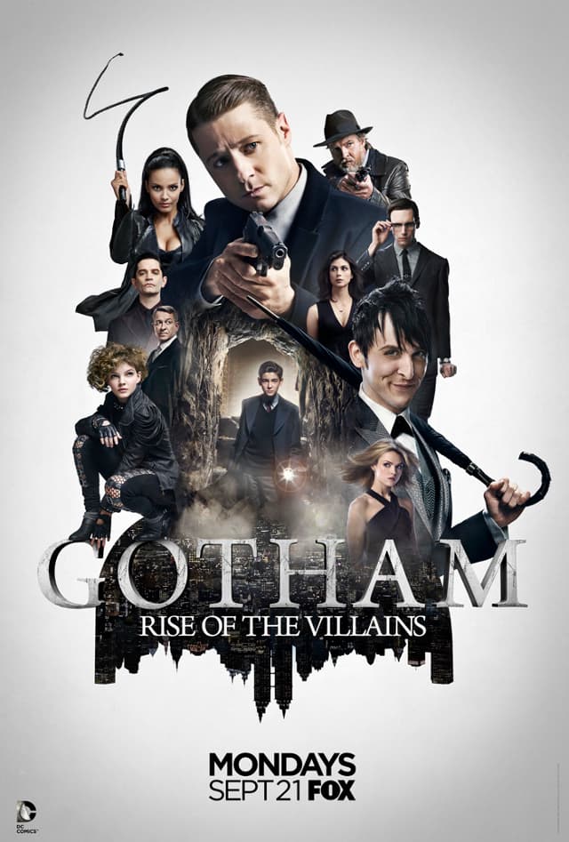 Nuevos y viejos villanos aparecen en los posters de Gotham