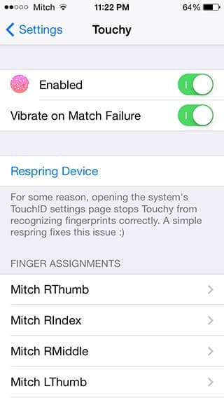 Abrir aplicaciones del iPhone 5S con la huella digital