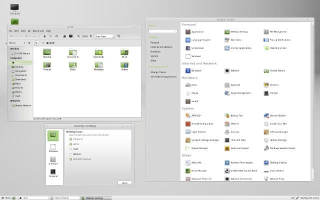 Características de Linux Mint 15 Olivia