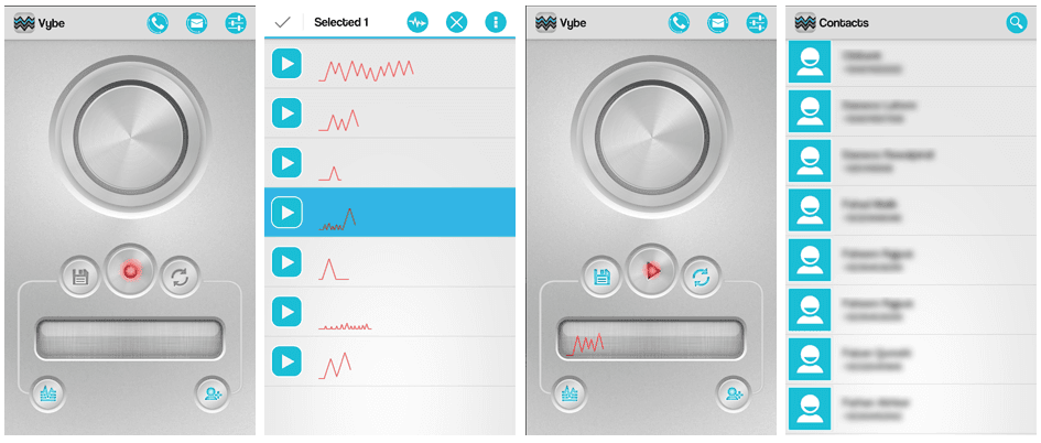 Crea vibraciones personalizadas para el móvil con Vybe (Android)