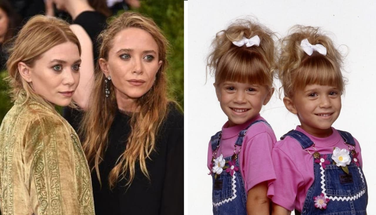 ¿Qué sucedió para que las gemelas Olsen se vean tan diferentes entre sí?