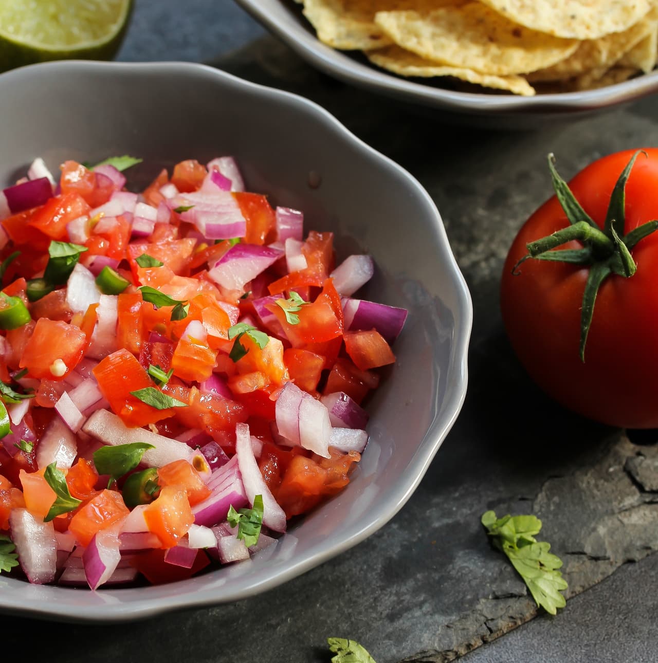 Cómo hacer pico de gallo
