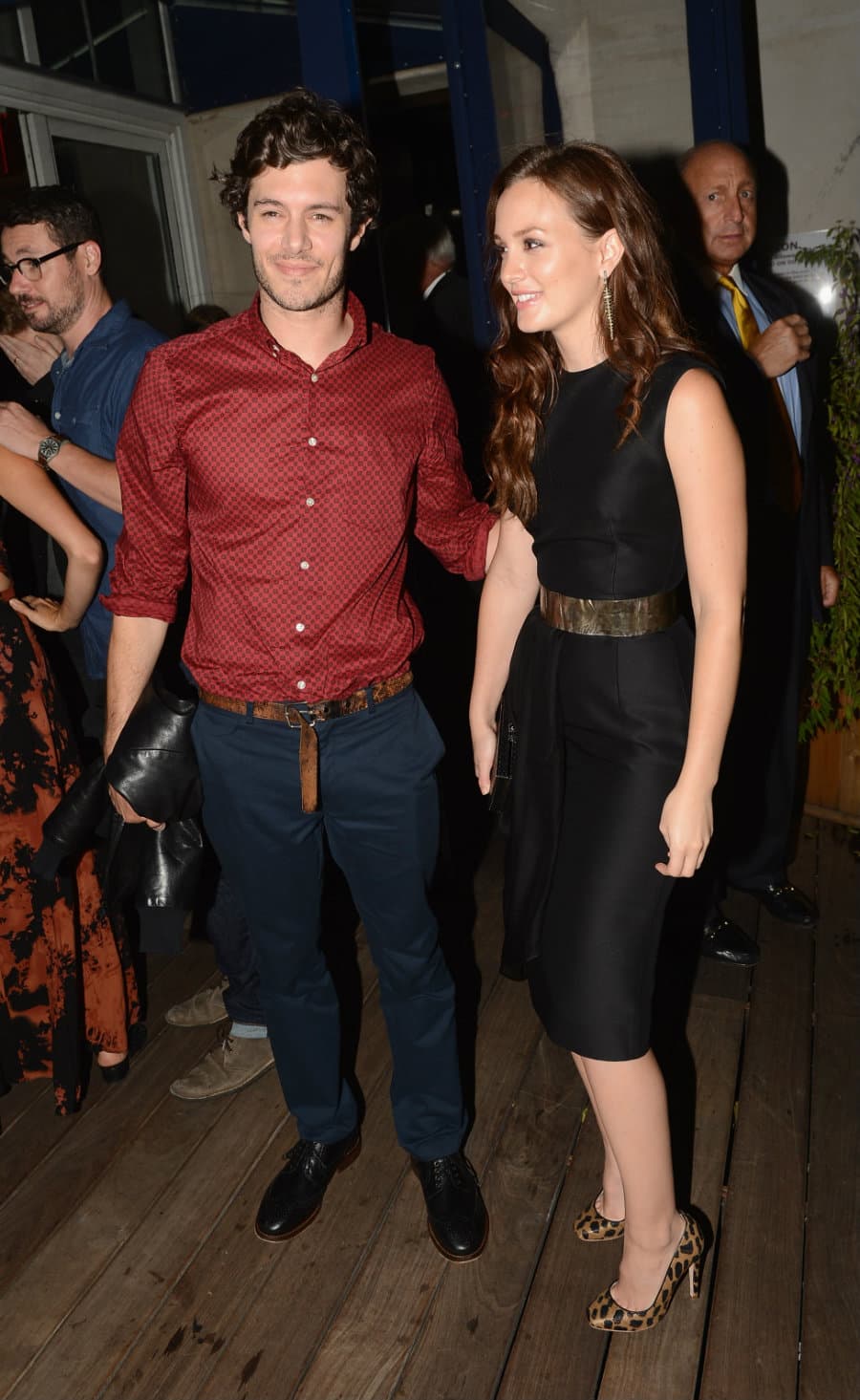 Leighton Meester y Adam Brody hacen su debut oficial como pareja