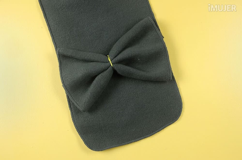 Bellos moños para tu bufanda