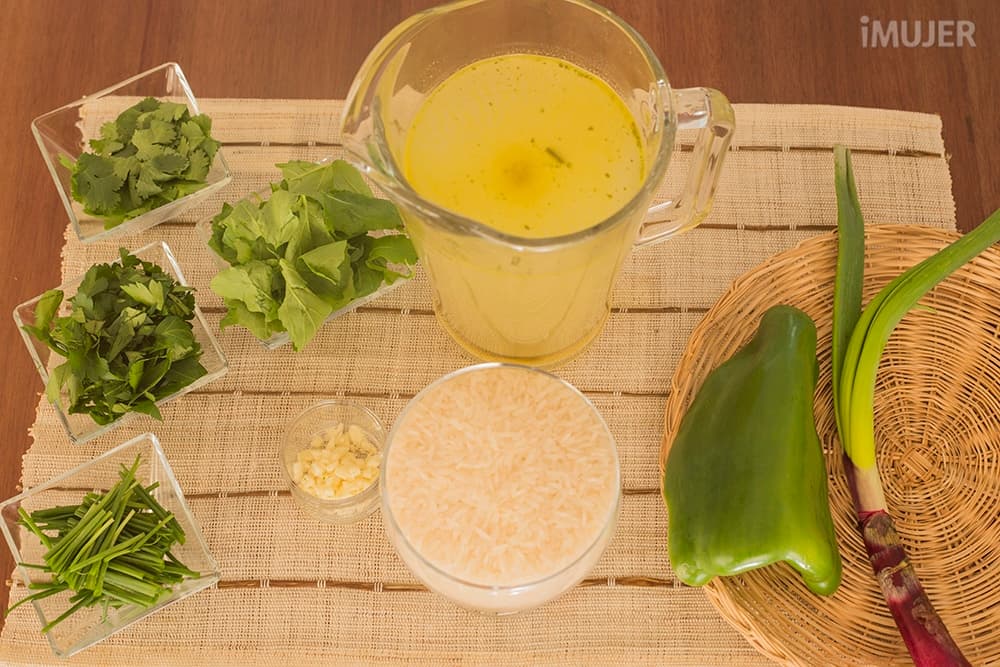 Facilísimo: receta de arroz verde