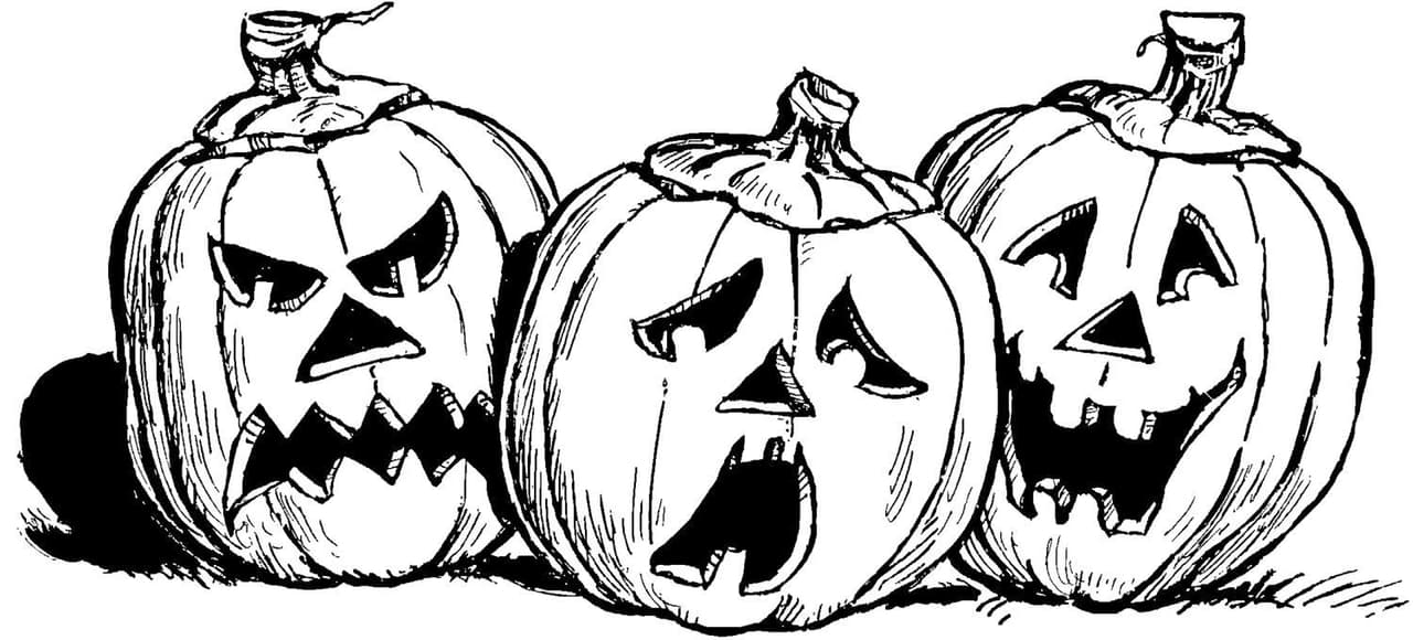 Dibujos para colorear de Halloween