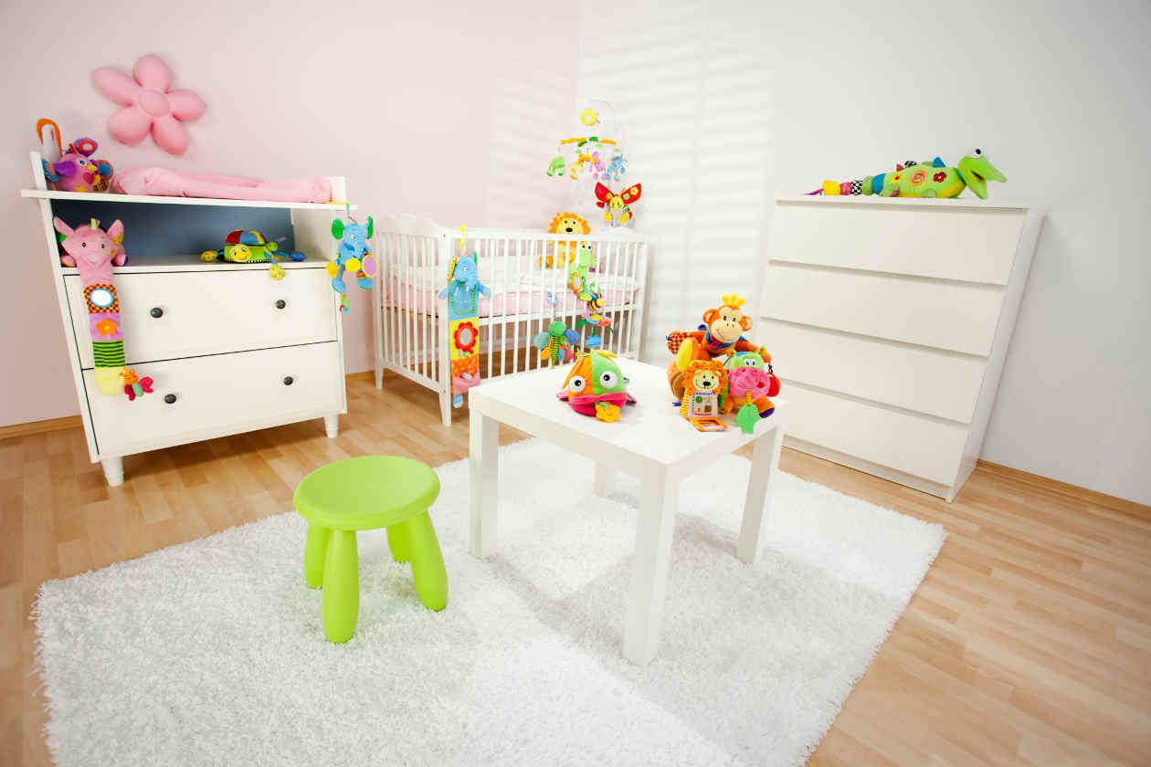 Tips de seguridad para el cuarto del bebé