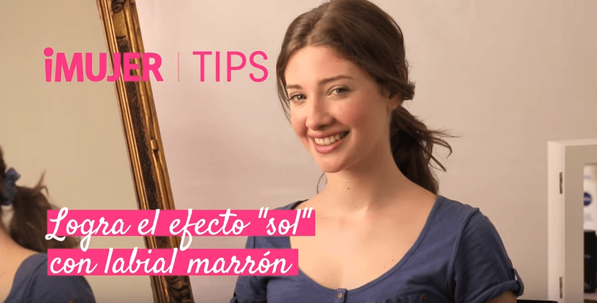 Logra el efecto SOL con tu labial marrón en solo 3 pasos