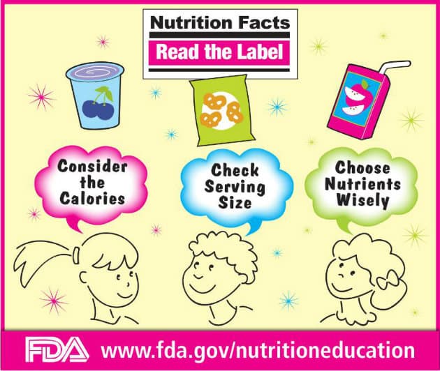 3 claves para que los chicos lean la información nutricional de los alimentos