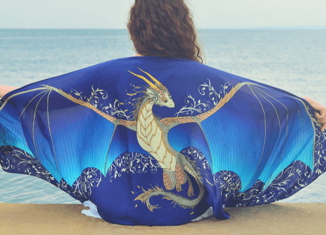 Estos pañuelos de dragón son tan impresionantes que seguro te hipnoticen al verlos