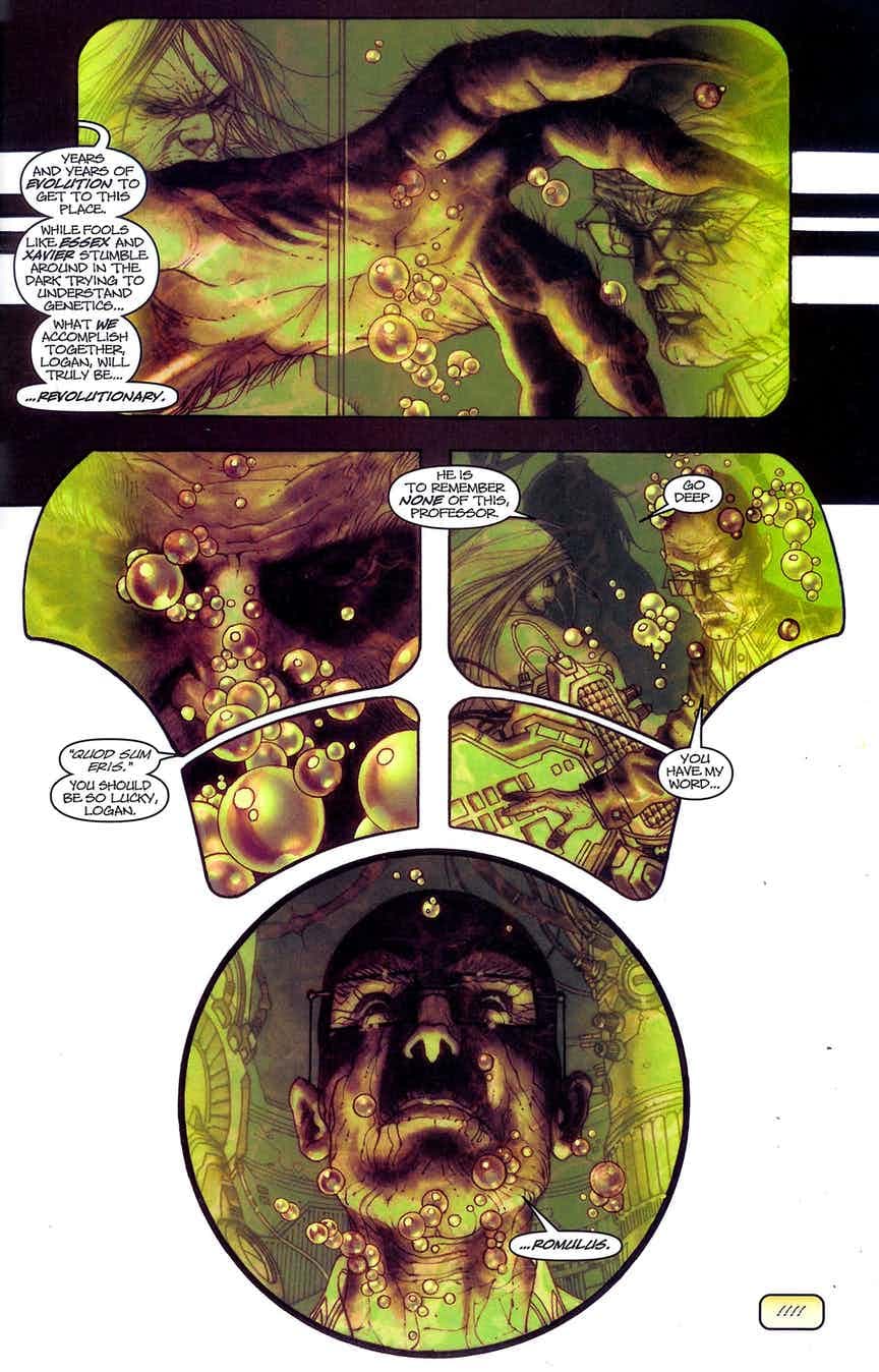 Wolverine, Romulus, Weapon X