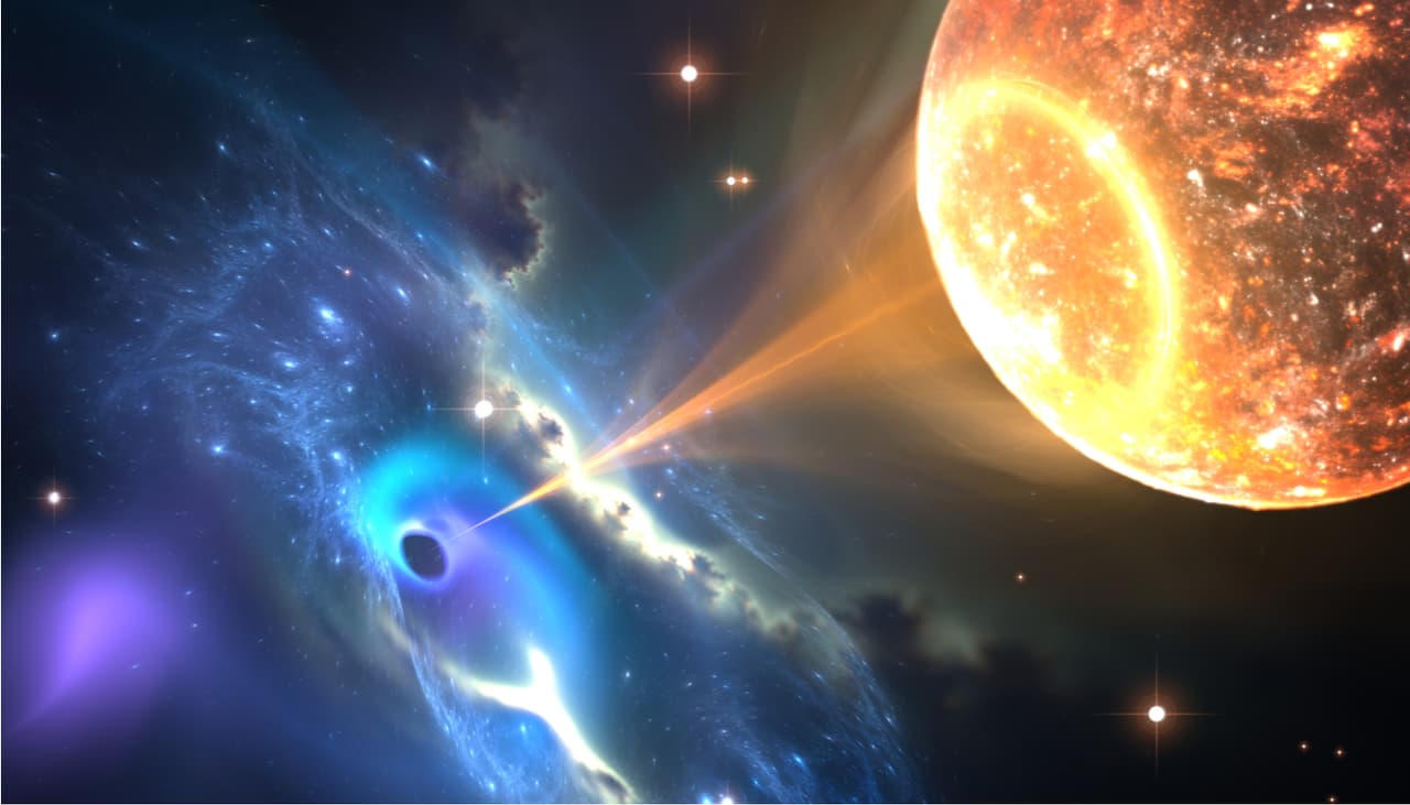 Los agujeros negros no sólo destruyen planetas, también pueden crearlos